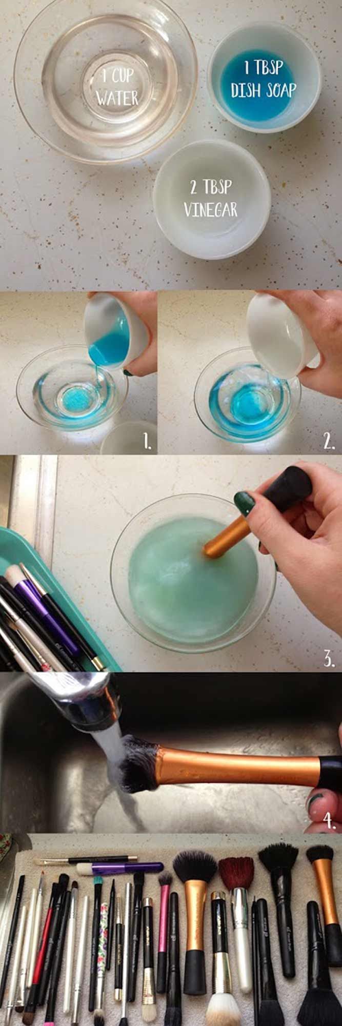 How To Clean Your Makeup Brushes Weekly