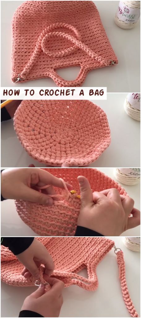 How To Crochet A Bag With XXLace Yarn – Crochet-Therapist