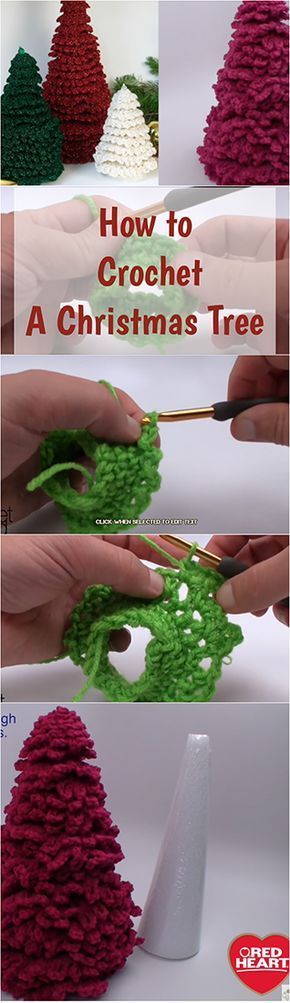 How to Crochet A Christmas Tree – Step By Step Tutorial + Free Pattern