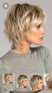 Image result for Kurzhaarfrisuren für Frauen über 50 B #hairstylesforthinhai