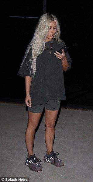 Kim Kardashian flaunts her figure in six Yeezy outfits