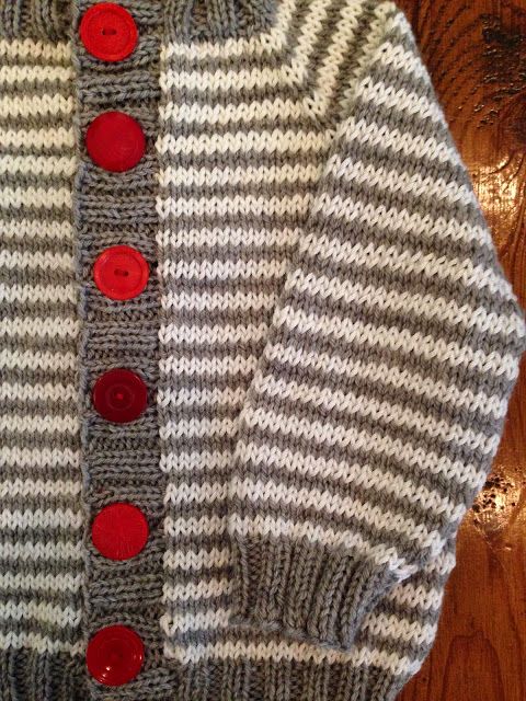Knitionary: totally free/totally adorable baby cardigan