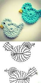 Las pequeñas cosas de Renata: Little Bird in Crochet … – #Bird #Cosas #Croche…