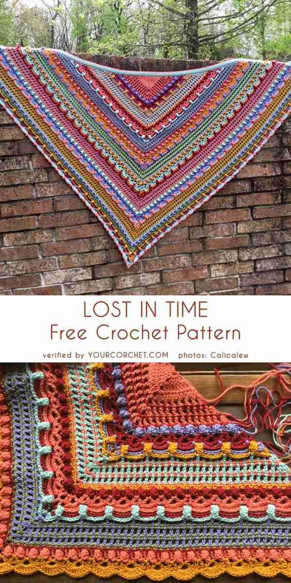 Lost in Time Shawl