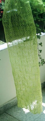 Magnolie … und viele andere schöne Lace-Muster für Schals – die freien Anlei…