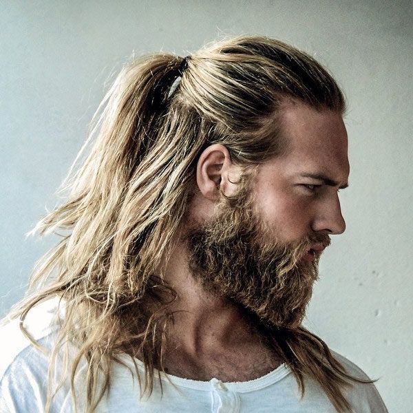 Men Long Hairstyles: 3 different styles for men with a violent flow