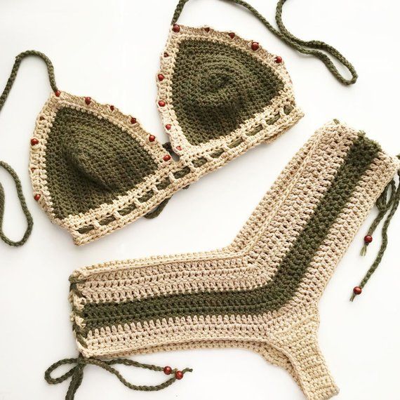 Mila Bikini Bottom Crochet PATTERN, Bikini Bottom Pattern only, For Crochet, Crochet Bikini Pattern