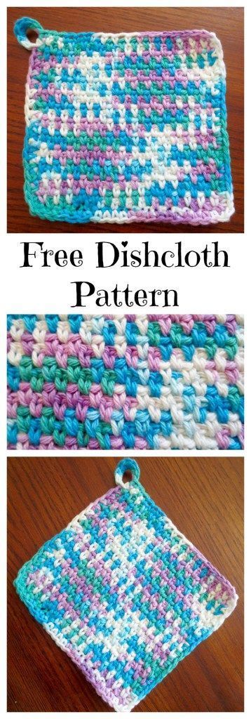 My Favorite Crochet Dishcloth -