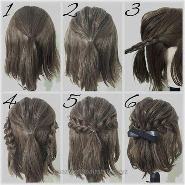 Neat simple promenade coiffure tutorials for women with brief hair The submit simple promenade