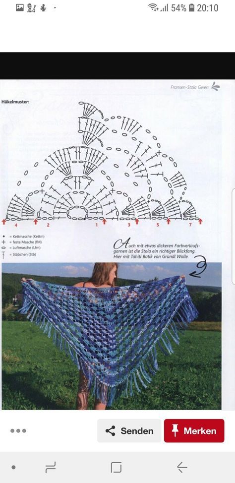 New Crochet Shawl And Wraps Charts 56+ Ideas