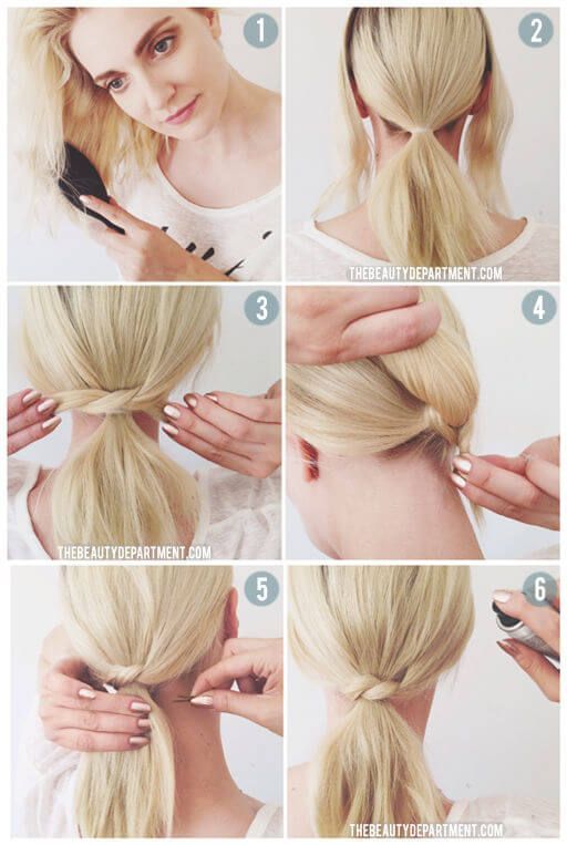 No time – do not worry: DIY hairstyle ideas for the perfect look in no time