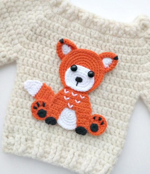 PATTERN-Fox-Applique-Crochet-Pattern-PDF-Woodland-Animals-Pattern-Instant.jpg