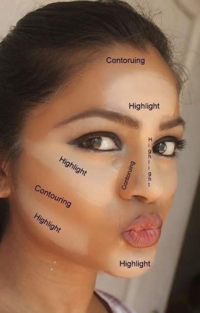 Professional Ladies Makeup Face Blush Contour Highlighter Stick Foundation Make ...