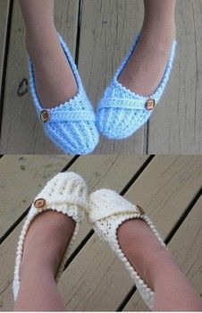 Quick and Easy to Crochet Slippers Free Pattern