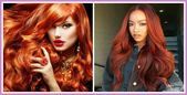 Rote Haarfarben 2019: TOP stylische rote Haarfarben und Modetrends   – Frisuren …