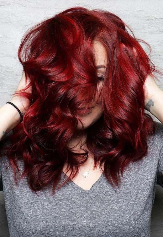 Rote Haarfarbtöne: Tipps und Ideen für rote Haarfärbemittel #RedHair