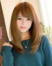 Schönes Haar Make-up und fleißige Farbe Mädchen Kunst | Japanische Frisur, Lo...