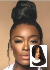 Schwarze Frauen Make-up Tipps für dunkle Haut  Kupfer Augen & Nude Lip Make-up …