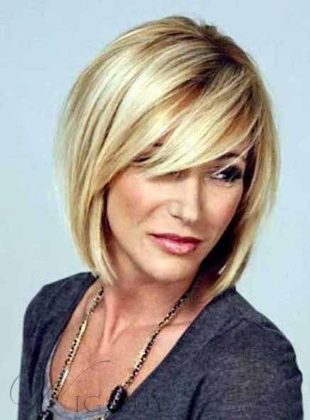 Short Straight Bob Hairstyle Synthetic Capless Women Wigs 10 Inches