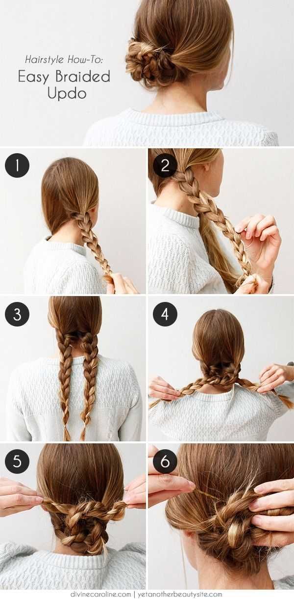 Simple Hairstyles for work for medium or Lengthy hair – Facile Coiffures pour le trav