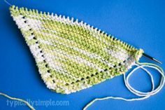 Simple Knitted Dishcloth Pattern