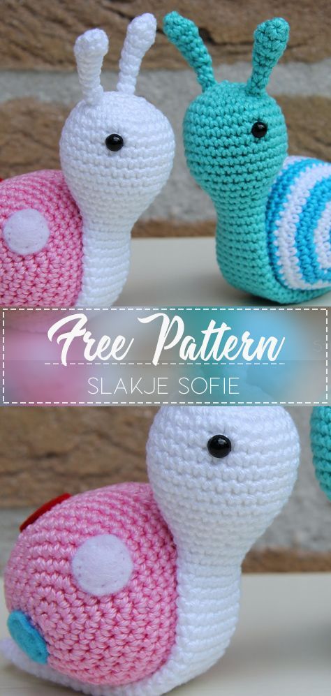 Slakje Sofie – Pattern Free – Easy Crochet