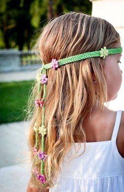Summer Girl - knitted headband Knitting pattern by Monika Sirna | Knitting Patterns | LoveKnitting