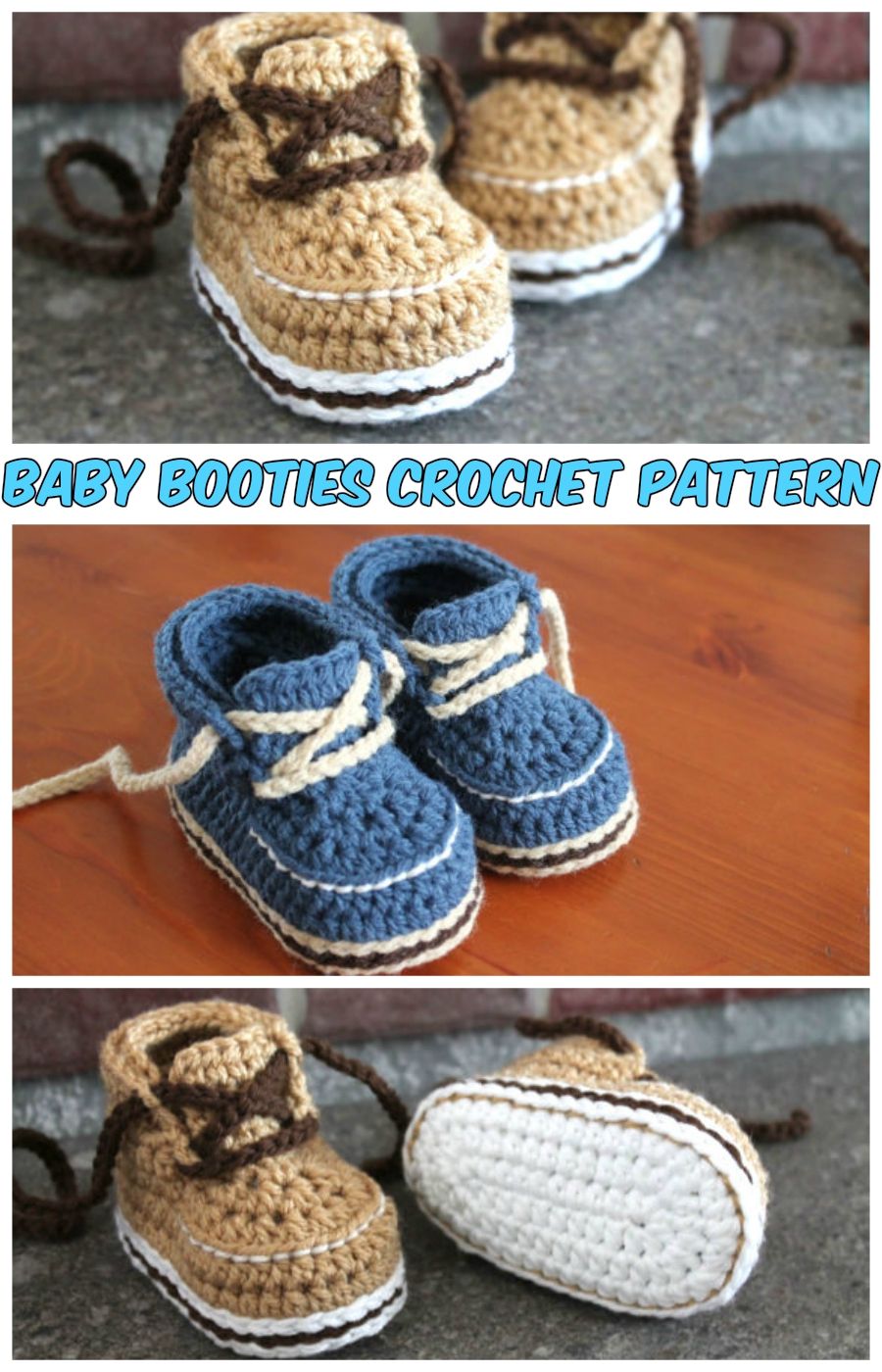 Super Cute! Baby Booties Crochet Pattern To Warm The Soul