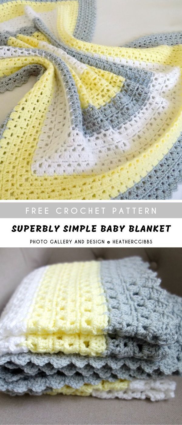 Superbly Simple Baby Blanket – Baby Wear