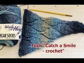 Tuch Catch a Smile EINFACH Häkeln Teil 1 mit Woolly Hugs – YouTube,  #Catch #einfach #häkeln …
