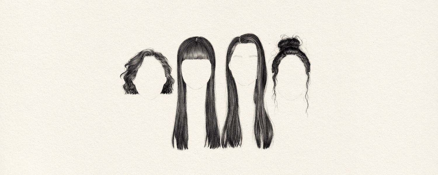 Verschiedene Frisuren zeichnen - #frisuren #verschiedene #Zeichnen