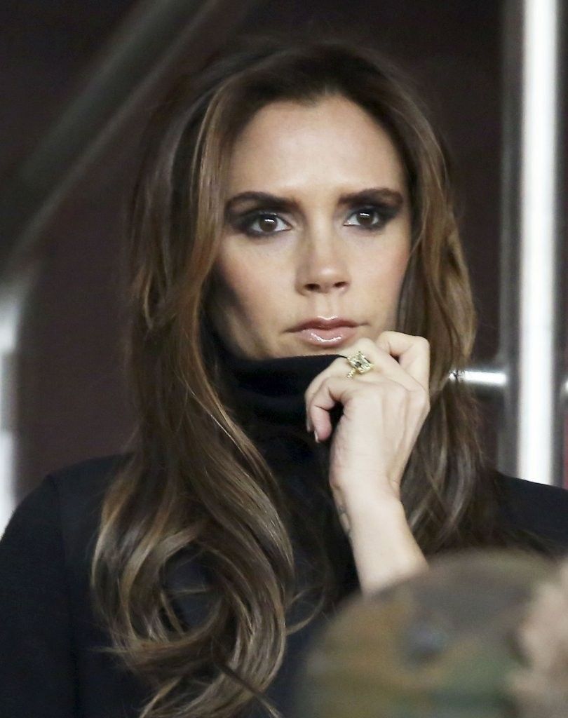 Victoria Beckham Photos Photos: Victoria Beckham Roots for David in Paris