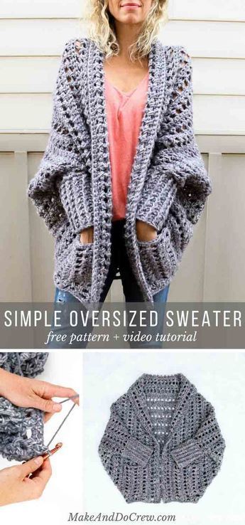 Video Tutorial: Beginner Friendly Crochet Dwell Sweater