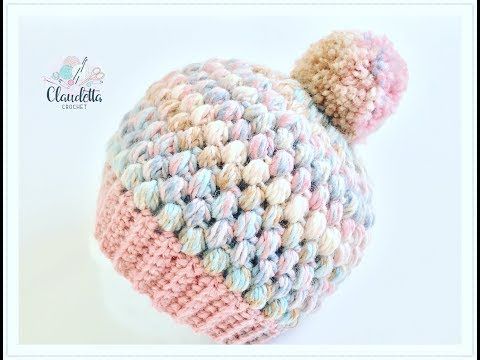 [Video Tutorial] Super-Easy Crochet Puff Stitch Hat Pattern Tutorial - Page 2 of 2