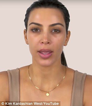 Watch Kim Kardashian do her own make-up in less than five minutes>