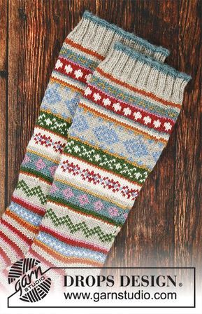 Winter Carnival Socks / DROPS 193-1 – Kostenlose Strickanleitungen von DROPS Design