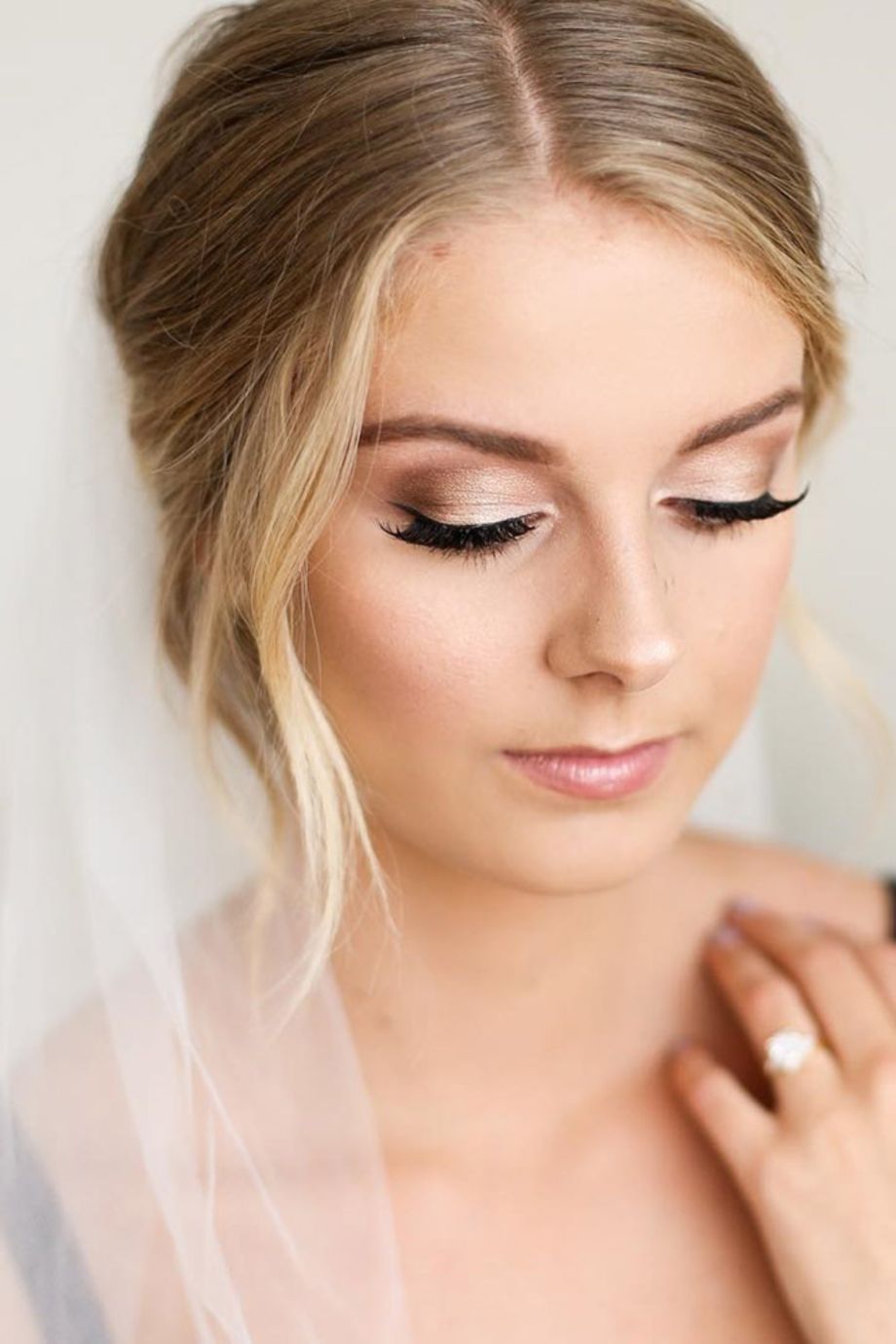 awesome 50 Romantic Wedding Make Up Ideas for Brunette  viscawedding.com/…