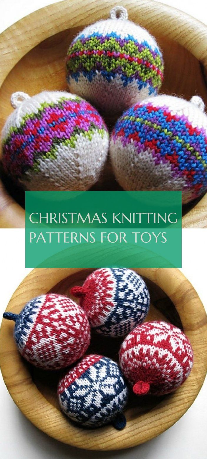 christmas knitting patterns for toys & weihnachtsstrickmuster für spielzeug & #...