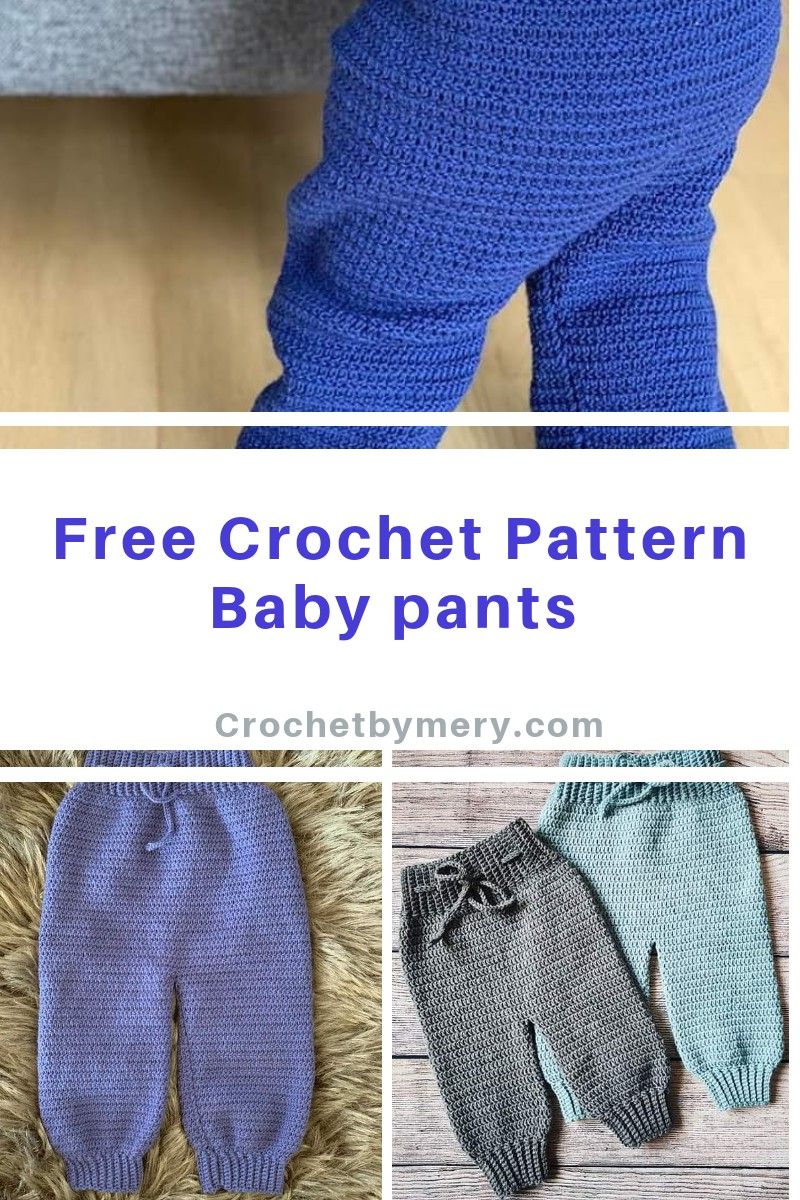 crochet baby pants pattern free and eady