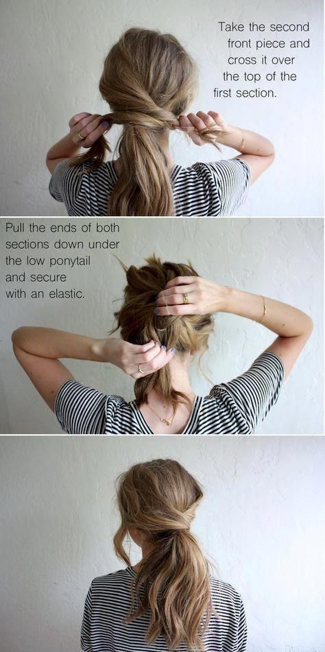 einfache frisuren für langes dünnes haar #Einfache frisuren