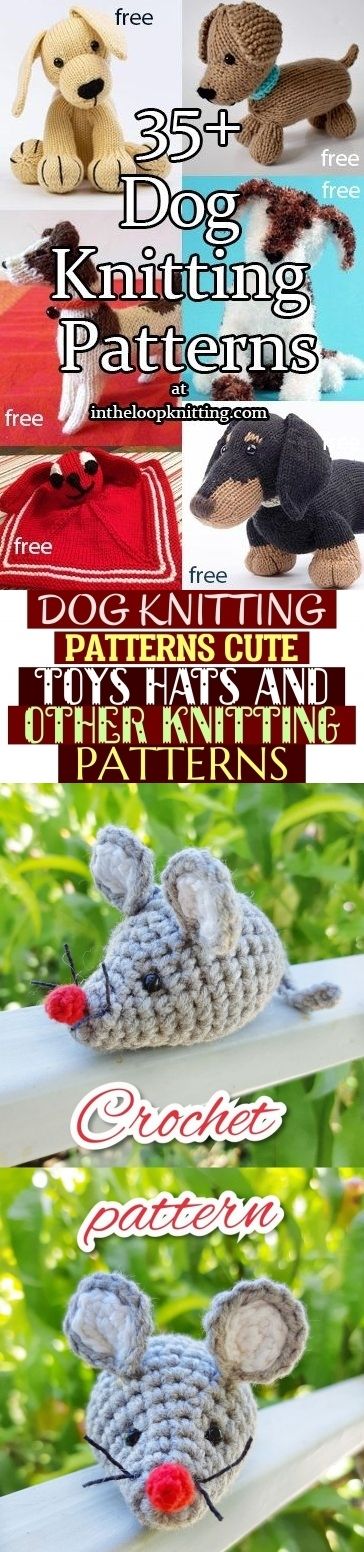 patrones de tejer para perros juguetes lindos sombreros y otros patrones de teje…