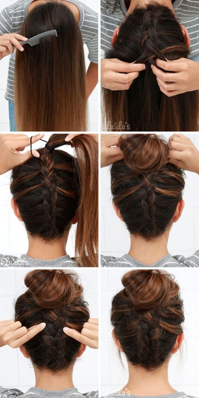 ▷ Easy Updos for Long Hair Step by Step Home in English 2018 …