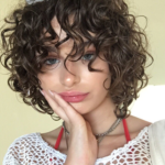 short haircuts for curly hair