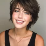 short hairstyles with bangs