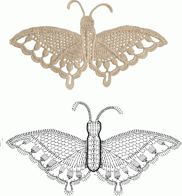 crocheted butterflies (16)