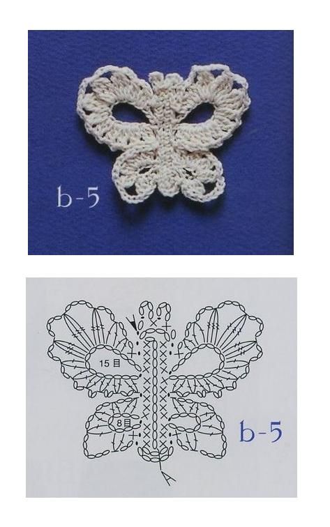crocheted butterflies (17)