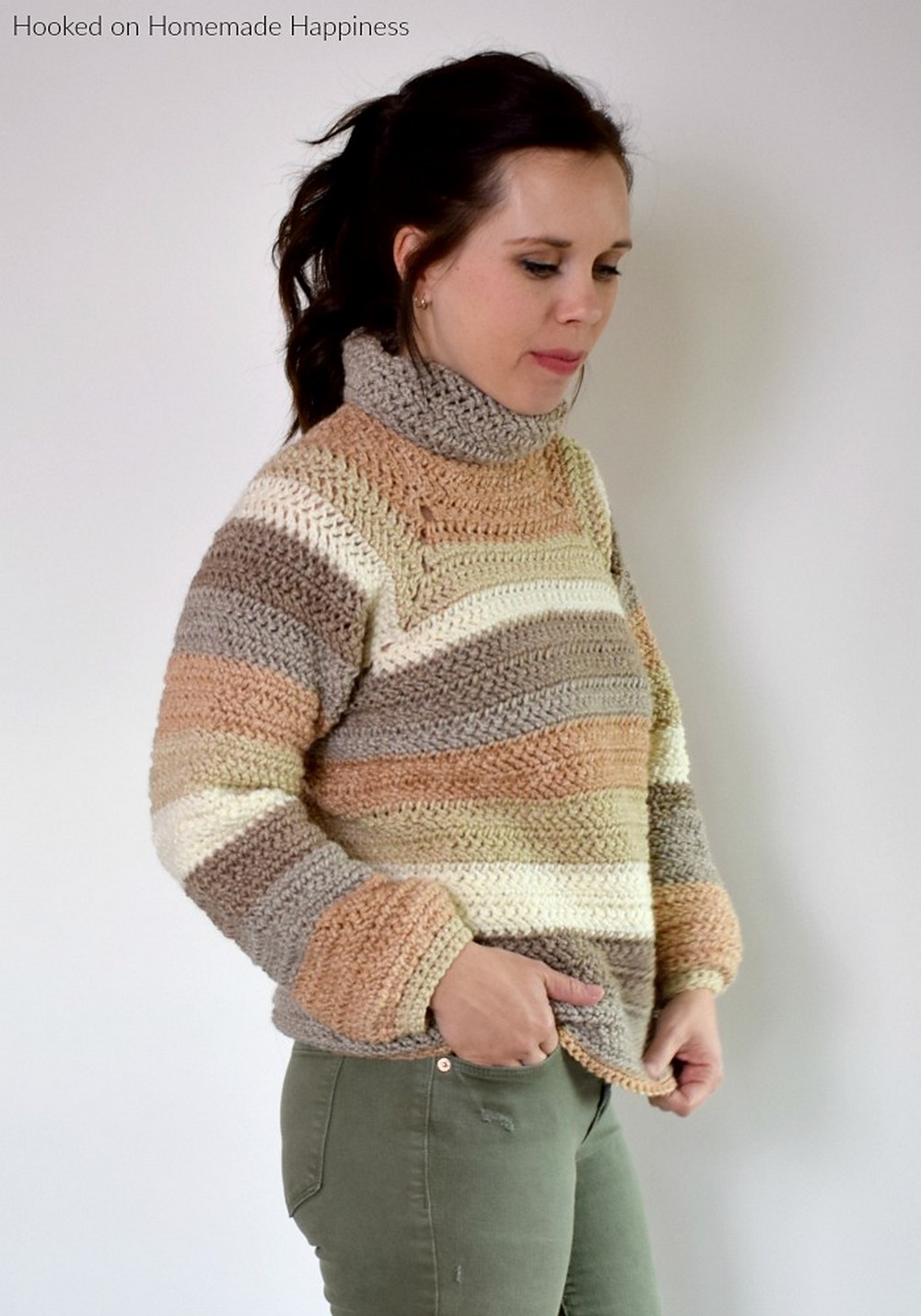 Crochet the 70s Sweater Pattern