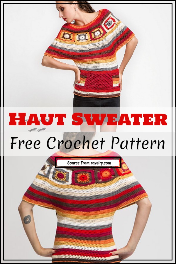Free crochet skin sweater pattern