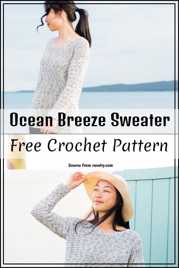 Pattern for a sea breeze sweater