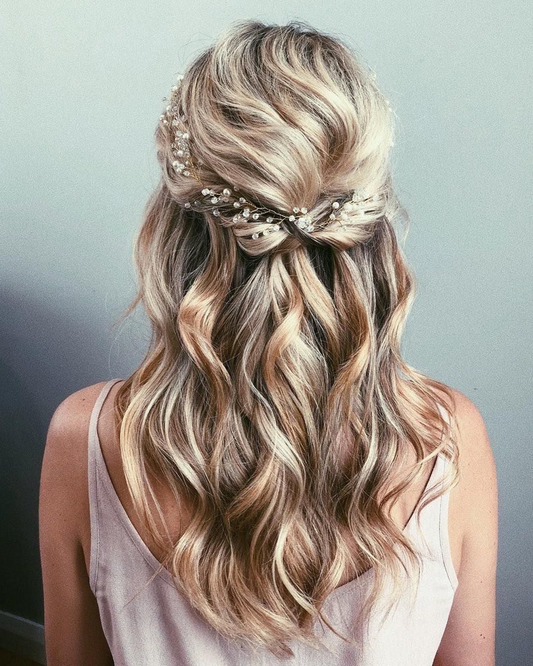 wedding hairstyles for medium length hair